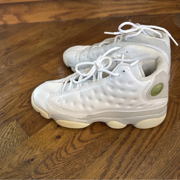 The Vintage 2004 Jordan 13 UNC White University Blue Youth 6Y